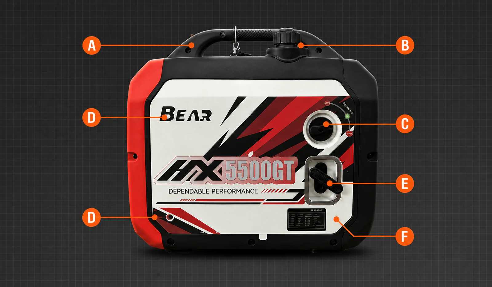 H-X-5500: конструкция