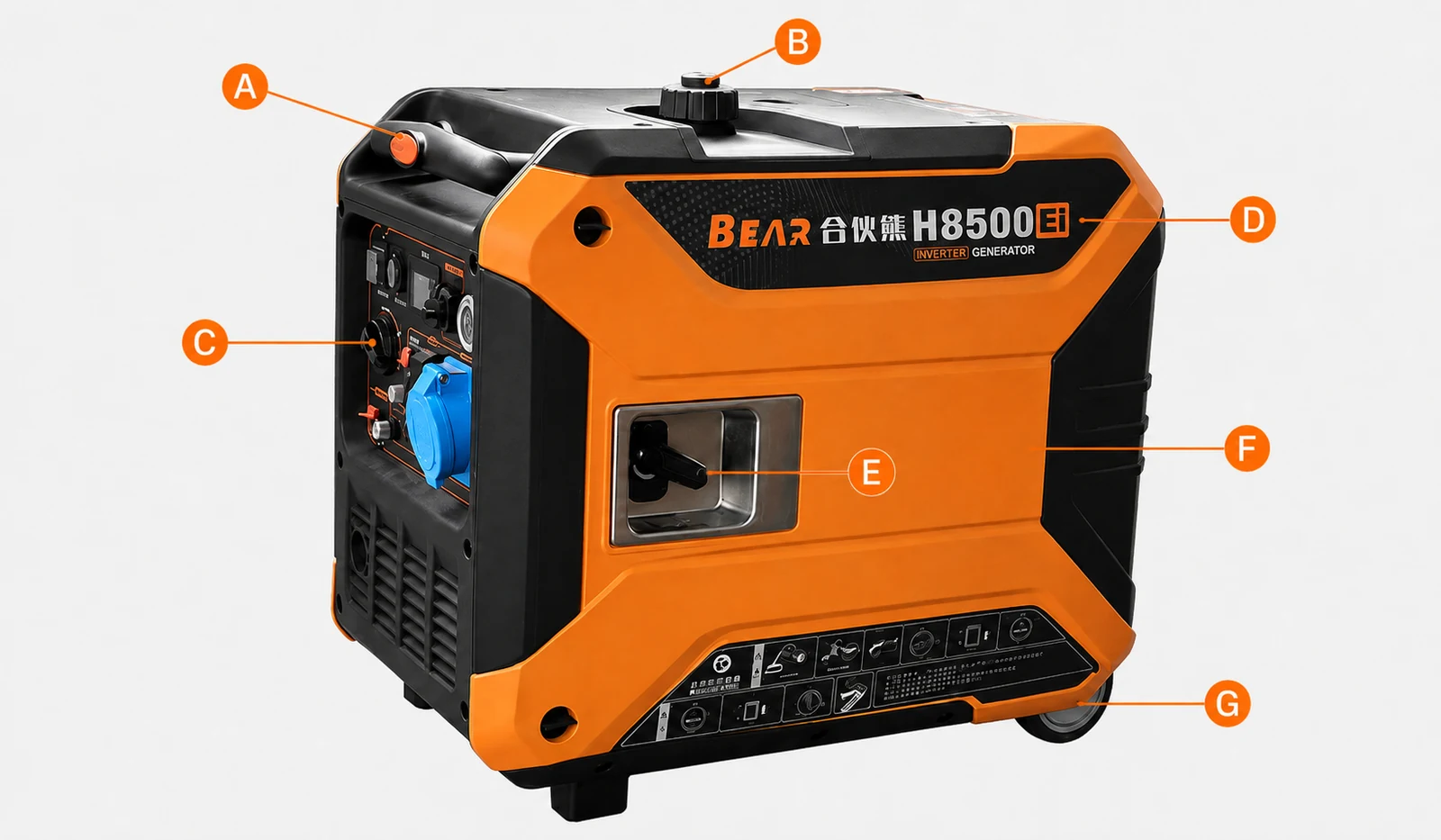 H8500Ei: конструкция